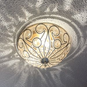 Portfolio Sequina flush mount ceiling fixture